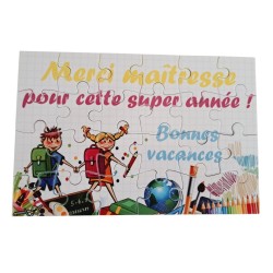 Merci maîtresse - Puzzle