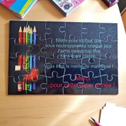 Merci Maîtresse - Puzzle