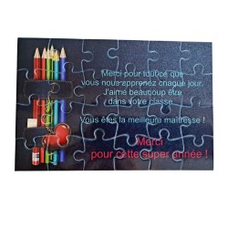 Merci Maîtresse - Puzzle