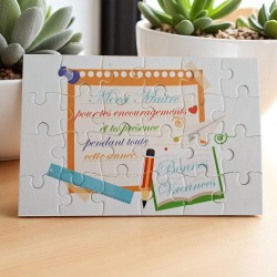 Merci maîtresse - Puzzle