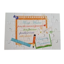 Merci maîtresse - Puzzle