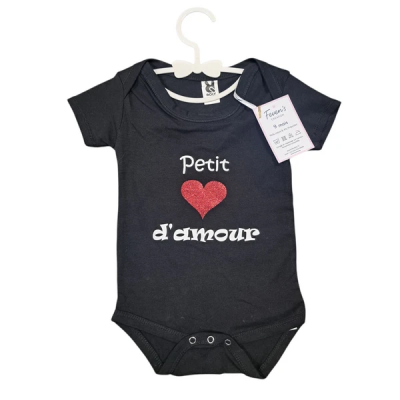 Bodies "Petit cœur d'amour" - 9 mois