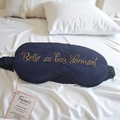 Belle au bois dormant - Masque de nuit satiné