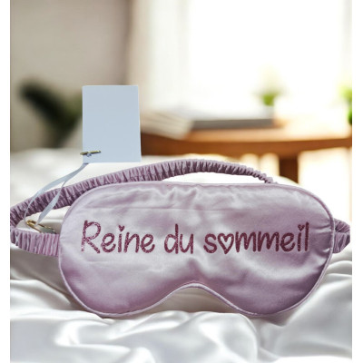 Reine du sommeil - Masque de nuit satiné