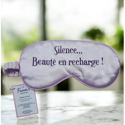 Silence, beauté en recharge - Masque de nuit satiné