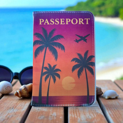Protège passeport Palmiers