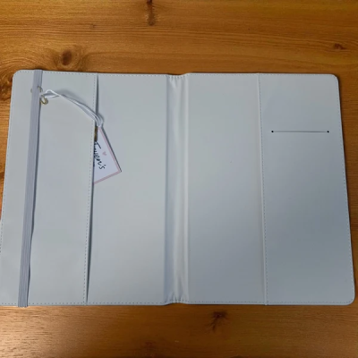 Protège carnet de santé - Roses