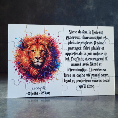 Puzzle Astro - Lion