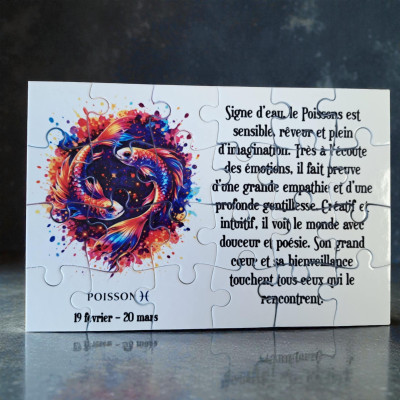 Puzzle Astro - Poisson