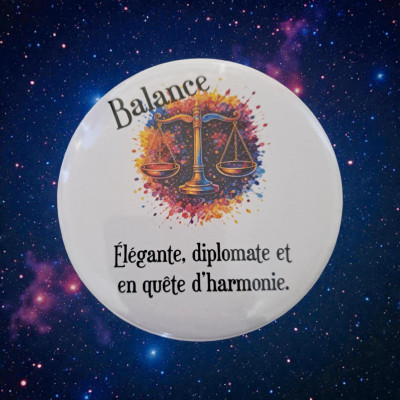 Balance - Aimant Astro 7,5 cm