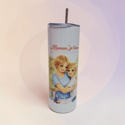 Gobelet Isotherme / tumbler 20 oz (590 ml)  - Maman