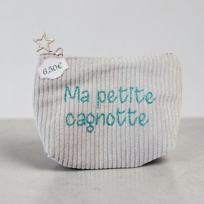 Petit porte-monnaie enfant "Ma petite cagnotte"