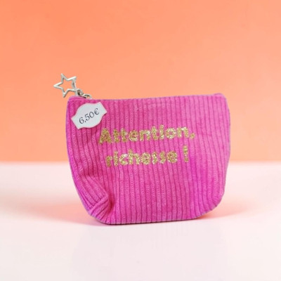 Petit porte-monnaie enfant "Ma petite cagnotte"