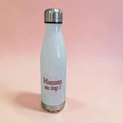Bouteille " C'est compliqué d'être une princesse et une maman à la fois"