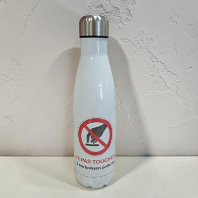 Na pas toucher à ma boisson préférée - Bouteille isotherme