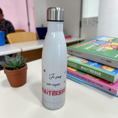 Je suis un super Maitre  - Bouteille isotherme