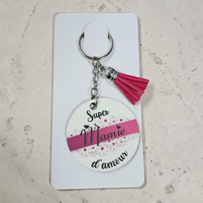 Porte-clés Bientôt mamie
