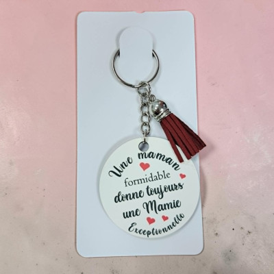 Porte-clés Bientôt mamie