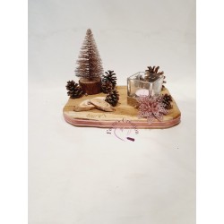 Centre de table bois