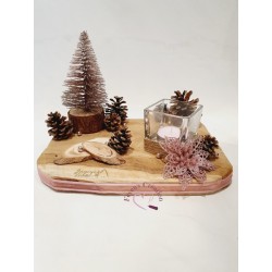 Centre de table bois