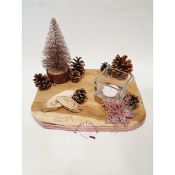 Centre de table bois