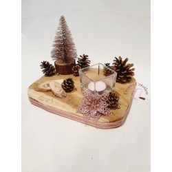 Centre de table bois