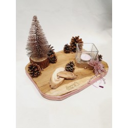 Centre de table bois