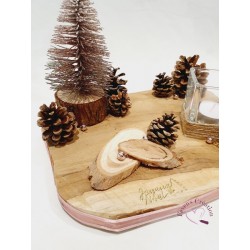 Centre de table bois