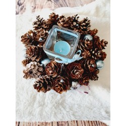 Petit centre de table rond