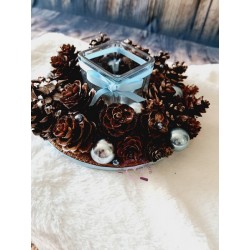 Petit centre de table rond