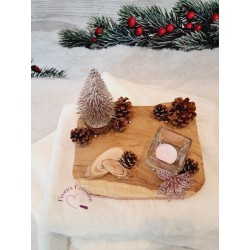 Centre de table bois