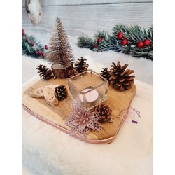 Centre de table bois