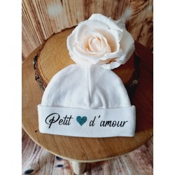 Bonnet de naissance "Petit...