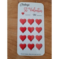 Challenge St Valentin