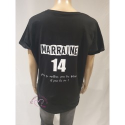 Tee-shirt femme "MARRAINE &...